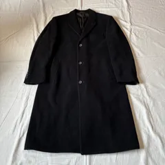 90s 00s LAUREN RALPH LAUREN ローレンラルフローレン ウールコート カシミヤ ブラック ネイビー 38R表記のサムネイル