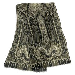 ETRO エトロ ストール ショール 薄手 ウール シルク - メルカリ