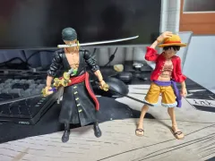SHF BANDAI ONE PIECE モンキー・D・ルフィ(ルフィ) ゾロ フィギュア