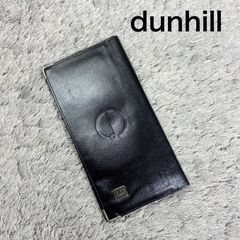 Dunhill 長財布 ブラック レザー - メルカリ