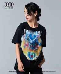 新品未使用 glamb グラム Crazy Diamond T / クレイジーダイヤモンドT カットソー Tシャツ 半袖 トップス ブラック ストーンオーシャン ジョジョの奇妙な冒険 コレボレーション Lサイズ 管理番号：446A-1898のサムネイル