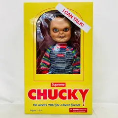 【未使用】 正規品 チャイルド プレイ 2 チャッキー ドール Supreme 音声機能付き / CHILDS PLAY CHUCKY シュプリーム Doll 人形のサムネイル