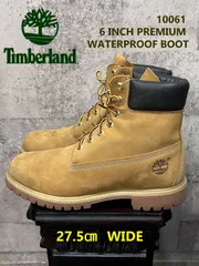 ティンバーランド 10061 6インチ プレミアム ウォータープルーフブーツ 27.5cm ワイド Timberland