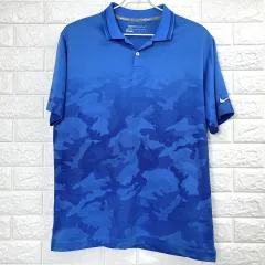 ナイキ ゴルフ カモフラ パータン ドライフィット 半袖 カラーTシャツ XXLのサムネイル