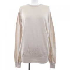 美品】SLOANE スローン 18G天竺ポリエステル ニット ノースリーブ M