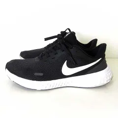ナイキ NIKE レボリューション 5 Revolution 5 スニーカー ランニングシューズ BQ3207-002 くつ 靴 25.0cm 黒 ブラック くつ 靴 シューズ