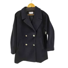 グローバルワーク GLOBAL WORK 軽やかストレッチ襟2WAYミドルコート レディース import：M のサムネイル