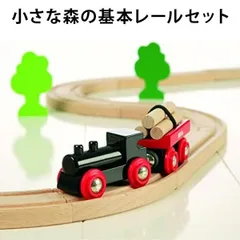【訳アリ】ブリオ 小さな森 基本レールセット 全18ピース 電車 木製 レール 知育玩具 クリスマス 誕生日 プレゼント om330427のサムネイル
