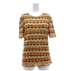 MISSONI 半袖ニット マルチカラー イタリア製 - メルカリ