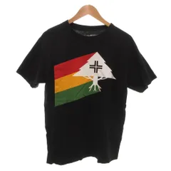 エルアールジー LRG Tシャツ クルーネック プリントデザイン 半袖 M 黒 ブラック /YFのサムネイル