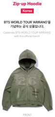 BTS アリラン ARIRANG ソウルコン コヤン 限定 フーディ Mサイズ