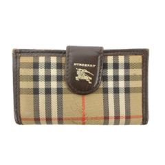 未使用訳あり✨BURBERRY ノバチェック ホースロゴ キーケース ③