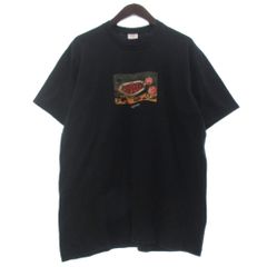 シュプリーム supreme ブラック スパゲッティ Tシャツ 半袖 Lサイズ 