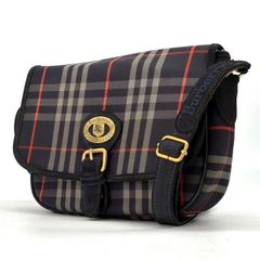 ⭐極美⭐Burberry 自立型 2way ショルダーバッグ ホースロゴ シボ革