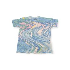 80s ONEITA 2XLサイズ Tシャツ マーブル 墨流し染め 総柄 - メルカリ