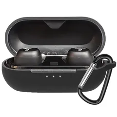 新品 BUITFOU For Anker Soundcore Liberty Neo 2 ケース Liberty Neo 2 保護カバー Liberty Neo 2 ケース 柔らかい シリコン製 落下防止 キズ防止 耐衝撃 防塵 軽量 装着充電可能 カラビナ付のサムネイル