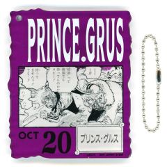 [중고] 키홀더 OCT.20 프린스·글루스 아크릴 블록 매력 [이치반 쿠지 원피스 ONE PIECE BASE SHOP 복권 366DAYS OF BIRTHDAYS(10~12월)] 아크릴 블록 매력상