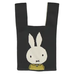 新品 miffy(ミッフィー) ミニバッグ レディース ニットミニバッグ 30601504 女性 30601504A グレー[A]