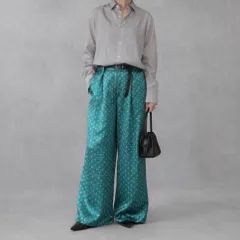IENA / satin wide straight trousersのサムネイル