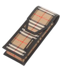 未使用 BURBERRY バーバリー ノバチェック ホースロゴ ペンケース 筆箱 