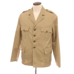 【中古】サンローランパリ SAINT LAURENT PARIS ポリエステルコットン サファリジャケット ベージュ【サイズ50】【メンズ】のサムネイル
