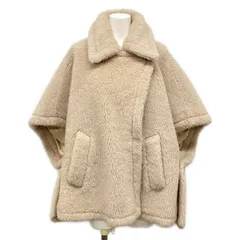 Max Mara(マックスマーラ) ポンチョ サイズUNICA レディース テディベアケープ 23473619336 ベージュ 秋/冬 ウール、アルパカのサムネイル