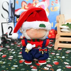 新品 Snugly ぬい服 ラブブ用 17cm ぬいぐるみ クリスマス 服のみ 着せ替え 洋服セット 17cm 人形の服 ドール服 初代 二代 アクセサリー (LBB 11)のサムネイル