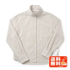 AS KNOW AS plus アズノゥアズプラス ストライプシャツ Fのサムネイル