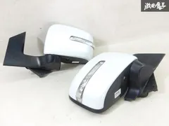 【保証付】スズキ 純正 MH23S ワゴンR スティングレー 2011年式 ドアミラー サイドミラー 左右 8P 電格 カラー Z7T パールホワイト 棚のサムネイル