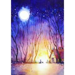 ぷうあさま専用（原画）桜の階段 ほか 2点おまとめ - メルカリ