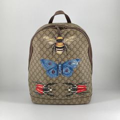 GUCCI KAI コラボ テディベアプリント GGスプリーム バックパック