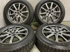 タイヤ走行短め【GOODYEAR ICENAVI7 205/60R16】スタッドレス【EuroSpeed 16インチ 6.5J5HPCD114.3+53】24年製 ヴォクシー ノア等 (MTG035)のサムネイル
