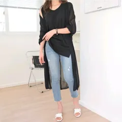 季節の変わり目 夏 ブラック レディース カーディガン