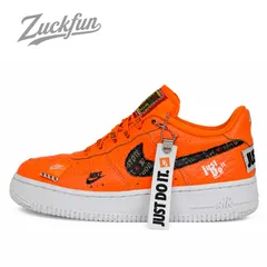 NIKE AIR FORCE 1 07 LOW PREMIUM JUST DO IT PACK エア フォース 1 ロー カット オレンジ ブラック 黒 レディース ナイキ スニーカー 23 cm U07121