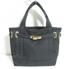 良品 sita parantica シータパランティカ ナイロンハンドバッグ ブラック レディース 古着 中古 USEDのサムネイル