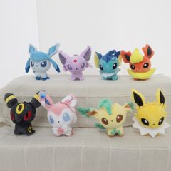ポケモンセンター ブイズ6匹セット ぬいぐるみ おすわりポーズ - メルカリ