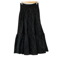 herlipto dot jacquard flared skirt - メルカリ