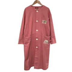 美品 PINK HOUSE ピンクハウス バックロゴプリントノーカラーコート A2121FC276 ピンク レディース 古着 中古 USEDのサムネイル