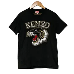 美品 KENZO ケンゾー タイガー刺繍 ショートスリーブ Tシャツ サイズXS ブラック メンズ 古着 中古 USEDのサムネイル