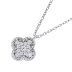 ヴァンクリーフ&アーペル ネックレス スウィート アルハンブラ ペンダント ダイヤモンド 12P 計0.08ct K18WG VCARO85900のサムネイル