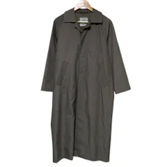 美品 YAECA  ヤエカ SOUTIEN COLLAR COAT LONG コート 60555 サイズS グレー レディース 古着 中古 USEDのサムネイル