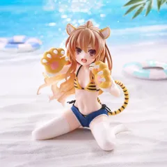 【新品未開封】『とらドラ！』 Desktop Cute フィギュア 逢坂大河 ～タイガー水着ver.～のサムネイル
