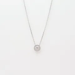 ロイヤルアッシャー ダイヤモンド ペンダント ネックレス 0.202ct 0.12ct Pt950 ソーティング 付き SAランクのサムネイル