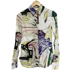 良品 STELLA McCARTNEY ステラマッカートニー グラフィックプリント ロングスリーブシャツ 620022 サイズ36 マルチカラー レディース 古着 中古 USEDのサムネイル