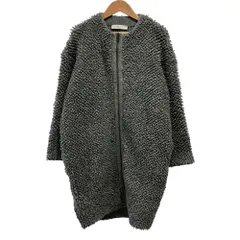 美品 STELLA McCARTNEY ステラマッカートニー ウール ボアコート 38 グレー レディース 古着 中古 USEDのサムネイル