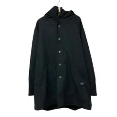 美品 MICHIKO LONDON ミチコロンドン フーデッドコート 大きいサイズ LL-3L ブラック レディース 古着 中古 USEDのサムネイル