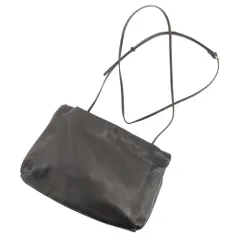 美品 The Row ザロウ BOURSE ボース 2WAY レザー ショルダーバッグ クラッチバッグ ブラック レディース 古着 中古 USEDのサムネイル