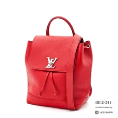 LOUIS VUITTON ロックミー・バックパック M41814 バッグ リュック ママバッグ 旅行 レッド レディースのサムネイル