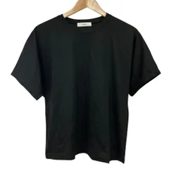 美品 ebure エブール ピュアオーガニックバイオ カットソー Tシャツ 9910900270 サイズ38 ブラック レディース 古着 中古 USEDのサムネイル