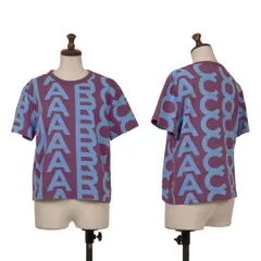マークジェイコブスMARC JACOBS モノグラムベビーTシャツ 紫青Lのサムネイル